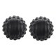 thumbnail image 1 of 2X Bola de la Fascia de Toque Espuma de Pu Bola de Masaje de Fitness de RelajaciÓn Muscular Negro, 1 of 8
