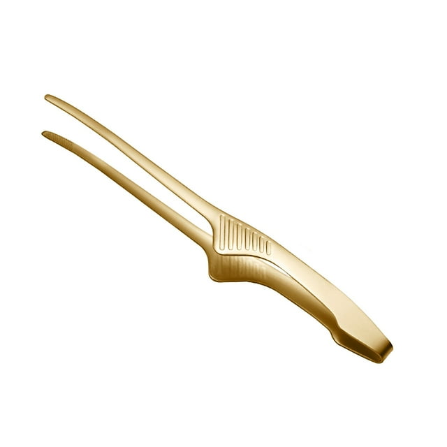 Tongs for Cooking Stainless Steel 430 Barbecue Clip Stainless Steel Pointed Food Clip Baking Bread Clip Hotel Restaurant Steak Clip Stainless Steel Clips