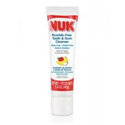 NUK Infant Natural Apple ; Banana Flavor Tooth ; Gum Cleanser, 1.4 oz