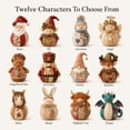 thumbnail image 2 of Patchwork Fabric Doll DIY Kit 12 Character Designs Santa Elf Snowman Angel, Beginner Sewing Craft for Home Decor Gift, 8-10in, 2 of 9