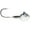 Blue Shad, variant on Dirty Jigs Guppy Head 3/16oz 3/0 Swimbait Jighead Naked Shad