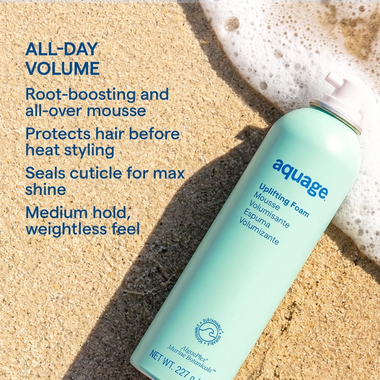 Aquage Uplifting Foam, 8 oz, Lightweight volume and lift - Walmart.com