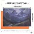 thumbnail image 6 of Yayeee Doormat for Indoor Entrance 32" x 20" Non Slippery Floor Rug, Moonlight Mountain, 6 of 8