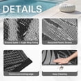 thumbnail image 3 of DEORAB 9'x12' Outdoor Rugs Patio Waterproof Outside Mat Reversible Plastic Camping Carpet,Black & Grey, 3 of 9