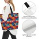 thumbnail image 3 of Easygdp Colorful Hawaii Palms Bolsas Tote para Mujer, Bolsos de Hombro para Viaje, Bolsos de Mano de Gran Capacidad para Compras y Trabajo, 3 of 8
