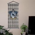thumbnail image 2 of Bandera colgante a cuadros para fans de Harry Potter Bandera del Colegio Hogwarts de Magia y Hechicería Tapiz Decoración de escena interior Pintura colgante Bandera-Slytheri, 2 of 3