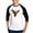 Black/White, variant on CafePress - A Giant Owl Through A Moonlit Sky - Cotton Baseball Jersey, 3/4 Raglan Sleeve Shirt
