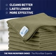 thumbnail image 2 of Microfiber Cleaning Cloth | Gray | 12 Pack | 16” X 16” | All Purpose Microfiber Towels - Clean, Dust, Polish, Scrub, Absorbent, 2 of 7