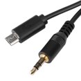 thumbnail image 3 of Cable Conector De 3,5mm Para Coche, Cable De Carga Auxiliar De 12cm/4,7 Pulgadas, Compatible Con Interfaz Benz S SL CLS Clase AMI MMI, 3 of 7