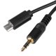 thumbnail image 5 of Carga auxiliar para automóvil cable conector de 35 mm Cable de carga auxiliar de goma de 12 cm / 47 pulgadas Se adapta a la interfaz S SL CLS Clase AMI MMI Negro ANGGREK Otros, 5 of 8