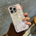 thumbnail image 2 of for iPhone 15 Pro Max Phone Case 6.7 inch, Aesthetic Bling Feather for Women Girls, Shockproof Soft TPU & Hard pc Pink, 2 of 11