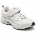 thumbnail image 1 of Dr. Comfort Winner Men's Athletic Shoe: 11.5 Wide (E/2E) White Elastic Lace w/Strap, 1 of 5
