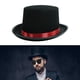 thumbnail image 4 of Disfraz de mago con sombrero de copa, disfraz de mayordomo, esmoquin formal para eventos teatrales. Altura 13cm C 58CM, 4 of 5