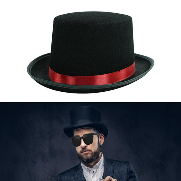 Sombrero De Copa Accesorio Para Disfraz Willy Wonka Niño | Cuotas sin Sombrero De Copa Accesorio Para Disfraz Willy Wonka Niño | Cuotas sin