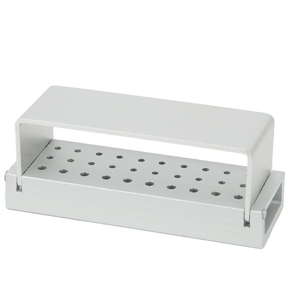 Caja de fresas de desinfección Dental, herramientas de Material de dentista, soporte de desinfección de fresas dentales inoxidables, herramienta de dentista Ultra sensible VoborMX herramienta