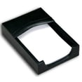 thumbnail image 1 of Dacasso Black Leather Memo Holder, 4-Inch by 6-Inch, 1 of 1