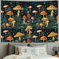 thumbnail image 2 of Orinice Mushrooms Stars Forest Tapestry Wall Hanging Unique Style Graphic Tapestries for Home Decor Living Room Bedroom Apartment Farmhouse Dorm 40x60inch, 2 of 6