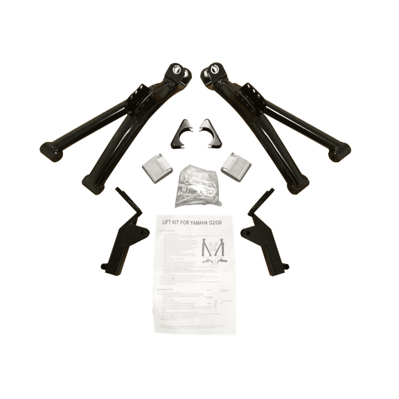 6" A-Arm Lift Kit - Fits YAMAHA Golf Cart G2 & G9, Gas & Electric