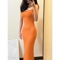 thumbnail image 3 of ORUYROP Robe Maxi Moulante pour Femmes Aguichant à Bretelles Spaghetti Sans Manches Moulante Longue 2023, 3 of 7