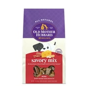 Old Mother Hubbard By Wellness Classic Savory Mix Baked Biscuit Treats for Dogs, Mini 16 Ounce Bag