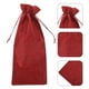 thumbnail image 3 of 5 uds bolsa de vino funda para botella de vino bolsa de vino de boda con cordón suministro de envoltura de botella de vino, 3 of 6