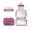purple, variant on Washing Bag Dry Wet Separation Portable Travel Cosmetic Bag Storage Bag Travel Luggage Packing Organizers
