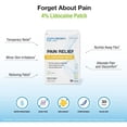 thumbnail image 4 of Puregen Labs Lidocaine 4% Numbing Pain Relief Patch, 30 Patches, 2PK, 4 of 6