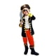 thumbnail image 4 of KAKOWELY Disfraz de pirata para niño (6 piezas), ideal para Halloween, Navidad, fiestas de disfraces, cosplay, actuaciones (talla M, 110-120 cm), 4 of 5