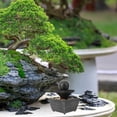 thumbnail image 4 of OULII Miniature Tabletop Fountain Desktop Design Black Resin 1Pcs, 4 of 8