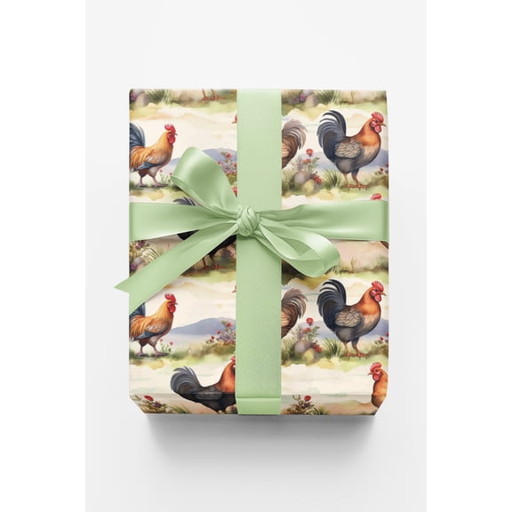 London Penny Premium Wrapping Paper - Cluck  Charm