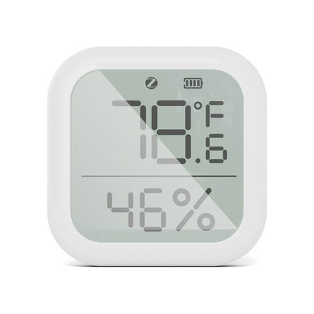 

DTOWER Tuya ZigBee Temperature Humidity Sensor Wall-mounted Digital Hygrometer Device Household Living Room Indoor