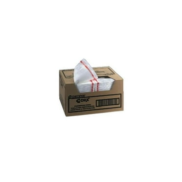 Chicopee  Medium Duty Foodservice Towel 13X21 Red/White - 150 Towels Per Case