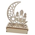 thumbnail image 2 of Adornos islámicos musulmanes de EID Mubarak Ramadan, decoración de escritorio de de Festival de castillo, talla calada, decoraciones A Sunnimix Decoraciones de Eid Mubarak, 2 of 8