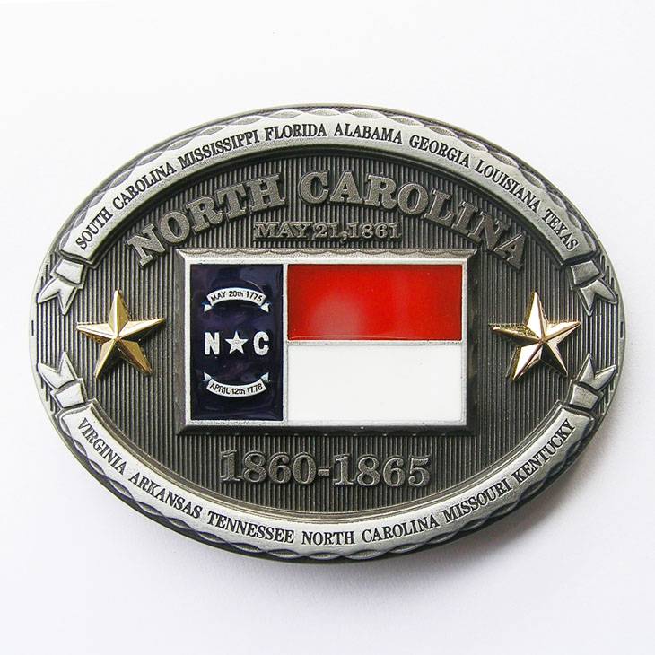Nation of Puerto Rico Oval Flag Belt Buckle