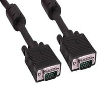 SANOXY Cables and Adapters; 35ft SVGA Male to Male Monitor Cable with Ferrite Core, HD15