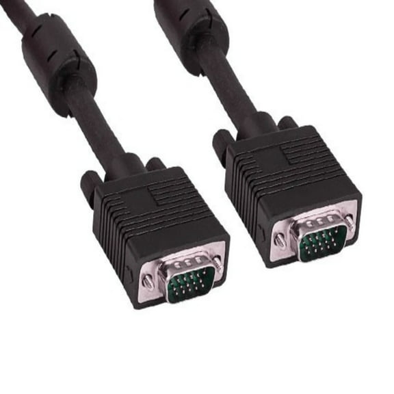 SANOXY Cables and Adapters; 35ft SVGA Male to Male Monitor Cable with Ferrite Core, HD15