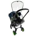 thumbnail image 3 of Stroller Raincoat Thickened Transparent PVC Vision Rain cover For Doona & FooFoo Baby Stroller 3 in 1 Baby Stroller Accessories, 3 of 7