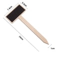 thumbnail image 1 of Blackboard Signs,10 Pcs Mini Wooden Mini Wooden Chalkboard Signs Garden Decorations Proven Performance, 1 of 8