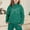Dark Green, variant on Kids Sweatsuit Set for Girls 2 Piece Long Sleeve Black Basic Hoodie and Sweatpants Fall Clothes Boys Athletic Sets 8-9 Years