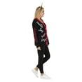 thumbnail image 5 of Jollidays Women's Holly Jolly Long Christmas Cardigan, Sizes S-XXL, 5 of 5