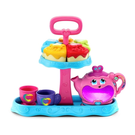 LeapFrog Musical Rainbow Tea Party Playset, Pretend Play Toy for Kids