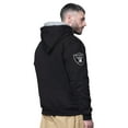 thumbnail image 2 of Men's Starter Black Las Vegas Raiders Big Shot Full-Zip Double Hoodie, 2 of 2