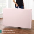 thumbnail image 6 of Best Choice Products 10ftx4ftx2in Folding Gym Mat 4-Panel w/ Carrying Handles & Folding Balance Beam - Smoky Quartz, 6 of 9