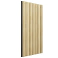 thumbnail image 2 of Ekena Millwork AcoustixPro Noise Cancelling Concave Small Slat Wall Panel 11"W x 94 1/2"H, Puritan Pine (2 Pack), 2 of 7