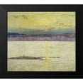 thumbnail image 2 of Hassam, Childe 13x12 Black Modern Framed Museum Art Print Titled - Sunset Ironbound Island: Mount Desert, Maine, 2 of 5