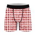 thumbnail image 6 of Fewfanhot Men's Fashion Printed Fitted Boxer Briefs Elastic Waist Moisture-Wicking Underpants Soft Breathable Underwear, 6 of 7