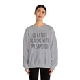 thumbnail image 3 of Samoyed Dog Mom Mothers Day Sweatshirt, Gifts, Crewneck, 3 of 4