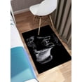 thumbnail image 5 of Trendy Rugs, Personalized Gifts Rug, Easy to Clean Rugs, Black Cat Rugs, Jaguar Rug, Animal Rug, Accent Rug, Living Room Rug, Loft Rug, 2.3'x3.3' - 70x110 cm, 5 of 8