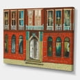 thumbnail image 3 of Designart ' Vintage Red Facade of Shop In Paris II ' French Country Canvas Wall Art Print, 3 of 4