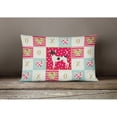thumbnail image 3 of Carolines Treasures CK5957PW1216 Toy Fox Terrier Love Canvas Fabric Decorative Pillow, 12H x16W, multicolor, 3 of 3